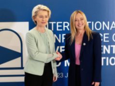 Giorgia Meloni e la Von der Leyen