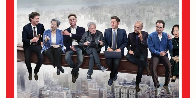 Time premia gli “architetti dell’AI”: la Persona dell’Anno non è una persona